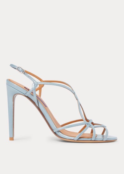 Women's Ralph Lauren Bladine Lambskin Sandals | 316928BXH